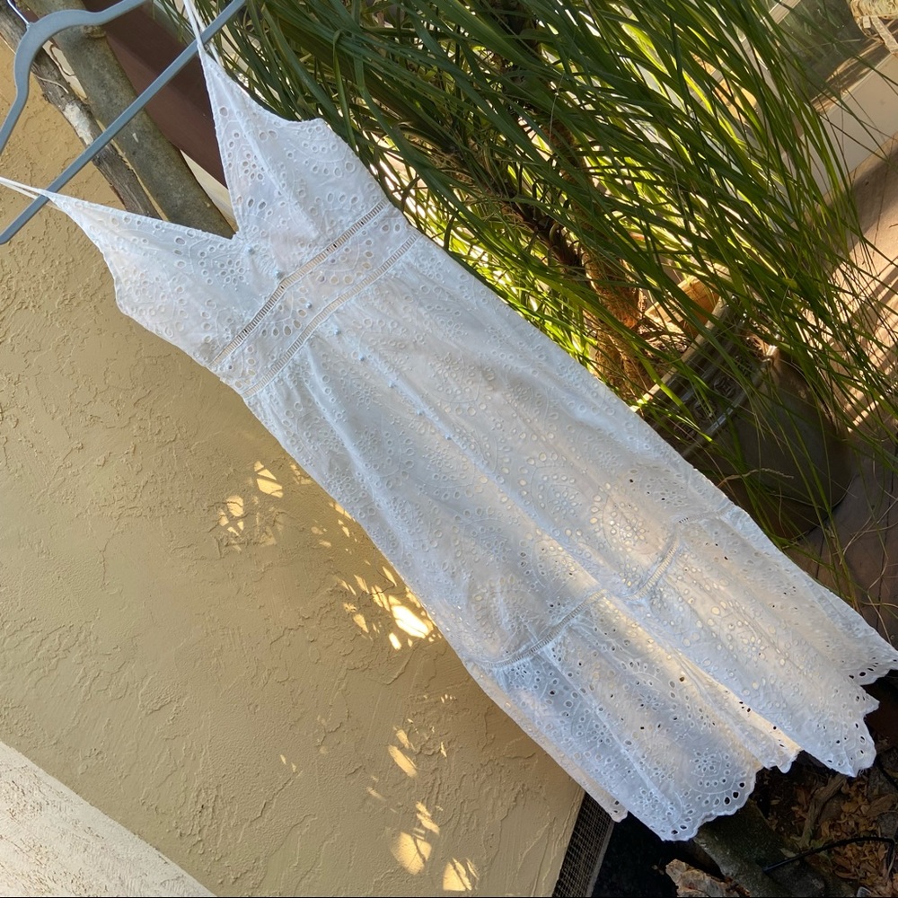 NWT Simplee lace maxi white dress - Picture 2 of 6